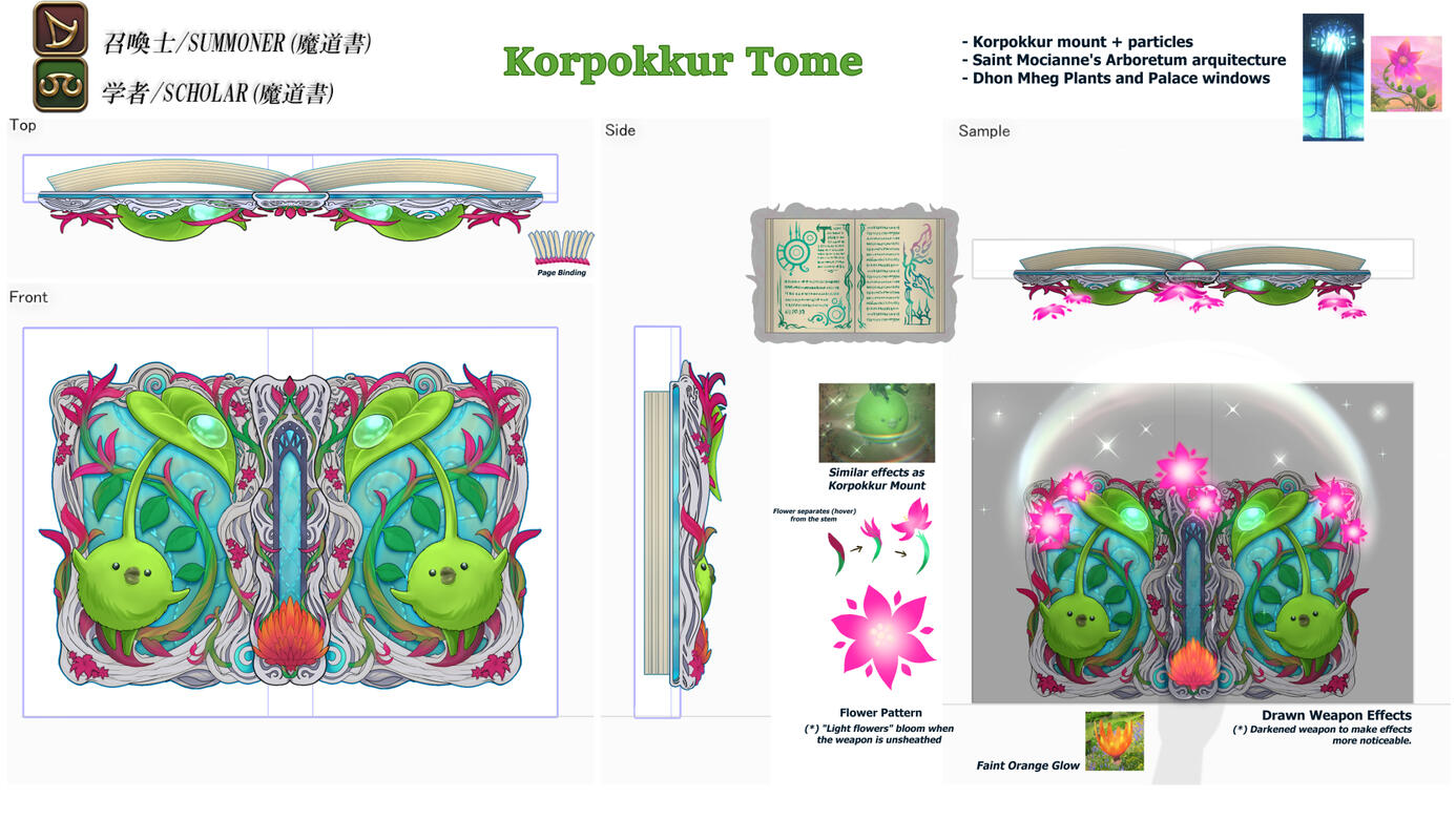 FFXIV - Weapon Contest - Korpokkur Tome